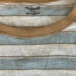 Madewell Crewneck Short Sleeve TShirt Striped Multicolor Size Small Photo 4