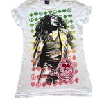 Zion Rootswear NEW Bob Marley Graphic T SHIRT LG TEE Juniors 100% Cotton One Love Feel Alright Photo 7