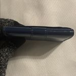 Coach Patent Leather Card Holder Navy EUC Photo 10