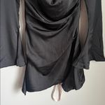 House Of CB NEW  'Toira' Black Draped Corset Mini Dress Medium Photo 9