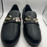 Karl Lagerfeld  Paris  Womens Loafers Black  Shoes Sz 6 Photo 4