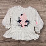 Free People #44 NWT  Spring Forward Tunic in Pastel Peach Combo Photo 5