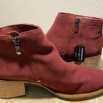 Ecco  Shape Sartorelle Ankle Bootie Water Resistant Andorra Red Suede EU 37. Photo 5