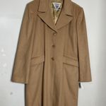 Marvin Richards  Taupe Cashmere Trench Coat Women's Size Large Photo 0