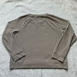 Marc New York Light Tan Textured Crewneck Sweatshirt Photo 1