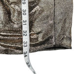 Halston Heritage New Women’s Halston Tiara Dress In Metallic Jersey Size 4 Photo 8