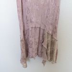 Y2K Womens Skirt Size 4‎ Pink Lace Mesh Asymmetrical Fairycore Coquette Romantic Photo 3