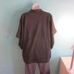 Natori  Gray Kimono Sleeve Open Front Cardigan Sweater Top  Size L New with Tags Photo 7