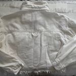 SheIn Cropped White Jean Jacket Photo 1