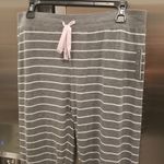 P.J. Salvage ππ Pajama Pants ~ Striped Print Heather Grey Medium M NWT Photo 6