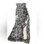 Katie May RTR Baby Cakes Off White & Blue Printed Strapless Maxi Dress Sz S Photo 15