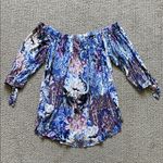 cupio  Multicolor Floral Top Photo 4