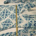 Luli Fama Maxi Dress Sky Blue & White Sz S Small Beach Wear MSRP $208 Photo 9