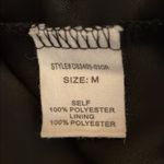 Pink Lily Floral V-Neck Long Sleeve Boho Mini Dress Black Yellow Size Medium Photo 5