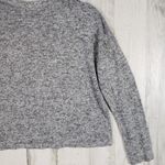No Comment  Gray Cropped Choker Collar Sweater Women's Size Large Photo 9