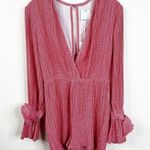 C/MEO COLLECTIVE NEW  Unstoppable Long Sleeve Playsuit Romper Size XS Photo 5