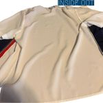 VINTAGE 1980'S SHI RED WHITE & BLUE BOWLER STYLE BUTTON DOWN TOP (8) Photo 6