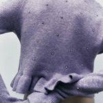 ZARA NWT KNIT SWEATER WITH BEADING Photo 3