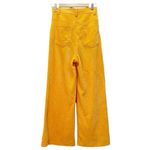 Urban Outfitters  UO Lena Chenille Wide Leg Pants Pumpkin Orange Women’s Size 4 Photo 2
