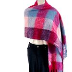 Francesca's Super Soft Multicolor Oversized Woven Scarf Wrap – One Size EUC Photo 2