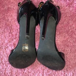 Cape Robbin  Beaded Black Strapped Heels Size 7.5 Photo 4