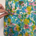 ZARA  linen blend floral pants NWOT Photo 2
