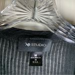 AB Studio  Black Semi-Sheer Knit Sleeveless Tank size Medium Photo 1