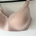 Wacoal  Softly Styled Wire Free Contour T-shirt Bra Rose Dust Lace Photo 2