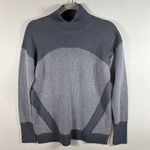 Lululemon  Logo Warm & Restore Merino Wool Turtleneck Tunic Knit Sweater Women 10 Photo 2