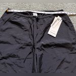 No Boundaries  Black Parachute Pants Womens Size L (12-14) High Rise Cargo NWT Photo 1