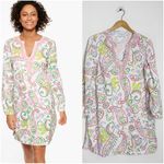 Talbots Aqua Club Gauze Caftan Cover-Up – Island Paisley – XS Photo 1