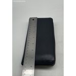 Fossil  Black Leather Zip Around‎ Wallet BillFold Women's - One Size Photo 6