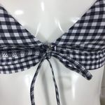 Topshop Gingham Fromt Clasp Ruffle Bikini top Photo 7