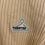 COS  Light Yellow Ribbed Sweater Back Buttons size small NWT Photo 3