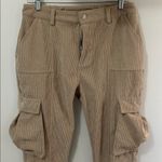 Maniere De Voir  Corduroy Cargo Pants Tan Photo 5