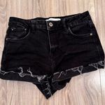 ZARA  Jean Shorts Women’s Trafaluc Denimwear Black. Sz 4 Photo 0
