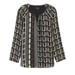 Nic+Zoe  ‘City Plaid’ Top Blouse Size XS Photo 1