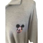 Mickey Unlmtd. Mickey Mouse Gray Polo Short Sleeve 100% Cotton Shirt Size XXL Photo 3