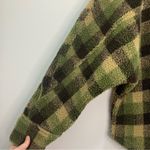 TALULAH  Teddy Plaid Shacket Size Small Photo 6
