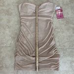 Emerald Sundae NWT Ruched Glitter Body-Con Dress (Juniors)  Photo 8