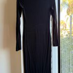 Popular 21  High Neck Long Sleeve Jersey Bodycon Mini Dress size M Photo 0