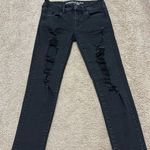 American Eagle Black Capri Jeggings Photo 0