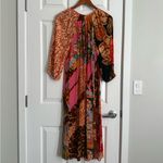 Anthropologie Geisha Designs Collage Midi Dress - Size S (Oversized) - Multicolor - NWT/Flawed Photo 4