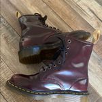 Dr. Martens  Cherry Red Ankle Boots Photo 3