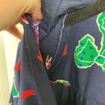 Susan Bristol Vintage Two Piece Blue&Multi Bow Print Blouse&Skirt Sz.8 Photo 13