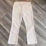 AG Adriano Goldschmied AG Women's Jodi Pinstripe High Waist Crop Flare Jeans Size 27R Photo 3