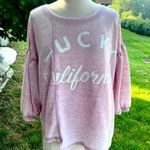 Lucky Brand  Pink Sweatshirt Photo 2