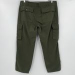 frame denim Frame Cargo Pants Green Washed Surplus Cropped Relaxed Utility Military Size 30 Photo 5