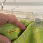 Anthropologie  Maeve Skirty Godet Skort Shorts Green Plaid Size 8 NWT Photo 5