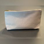 Sam Edelman  Canvas Bag with gold tone‎ zipper, approx 9” x 5” x 2” Photo 5